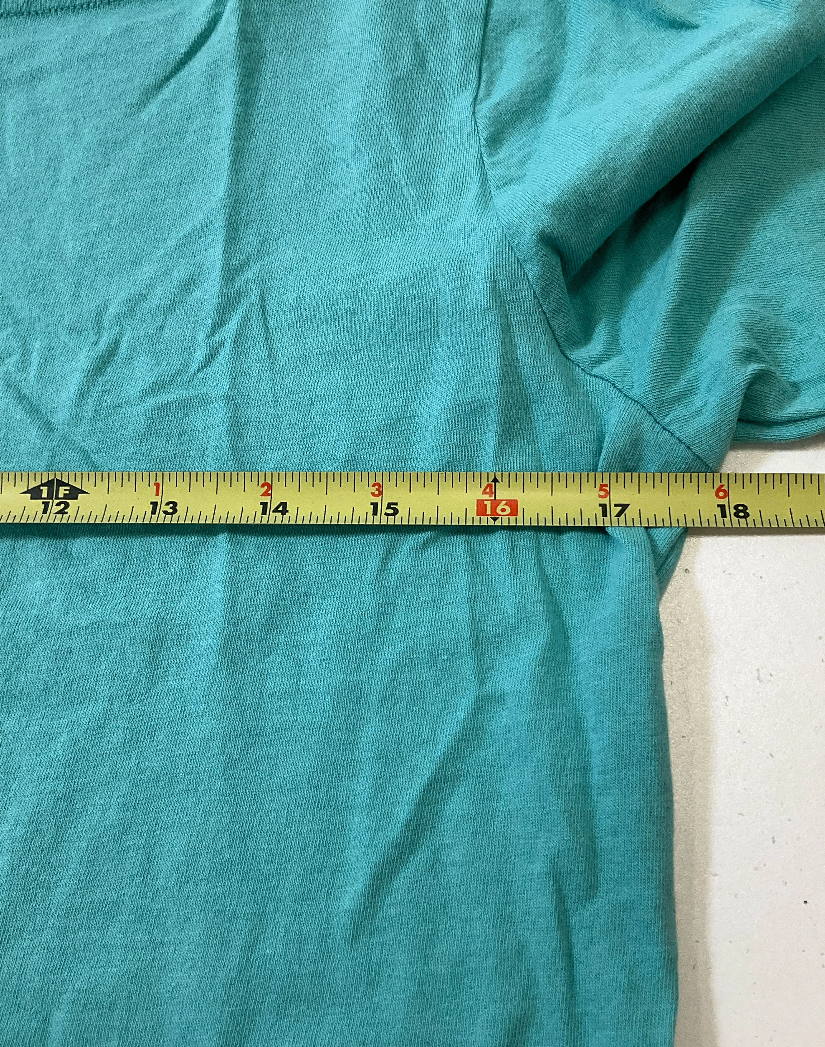 Duluth Trading Co Women's Seafoam Green Top Shirt 3/4 Sleeve Size Small