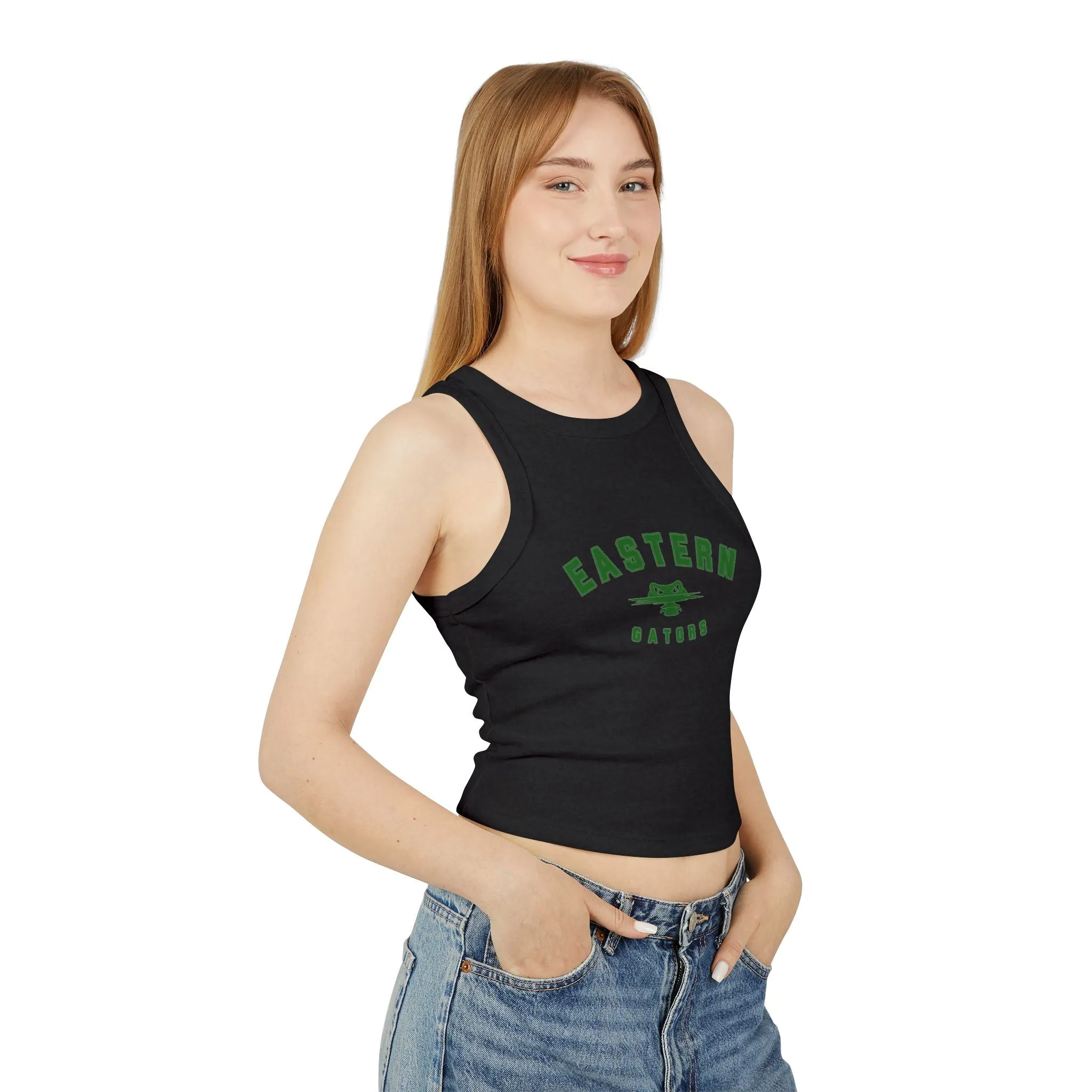 EMS Gators Women's Micro Rib Racer Tank Top