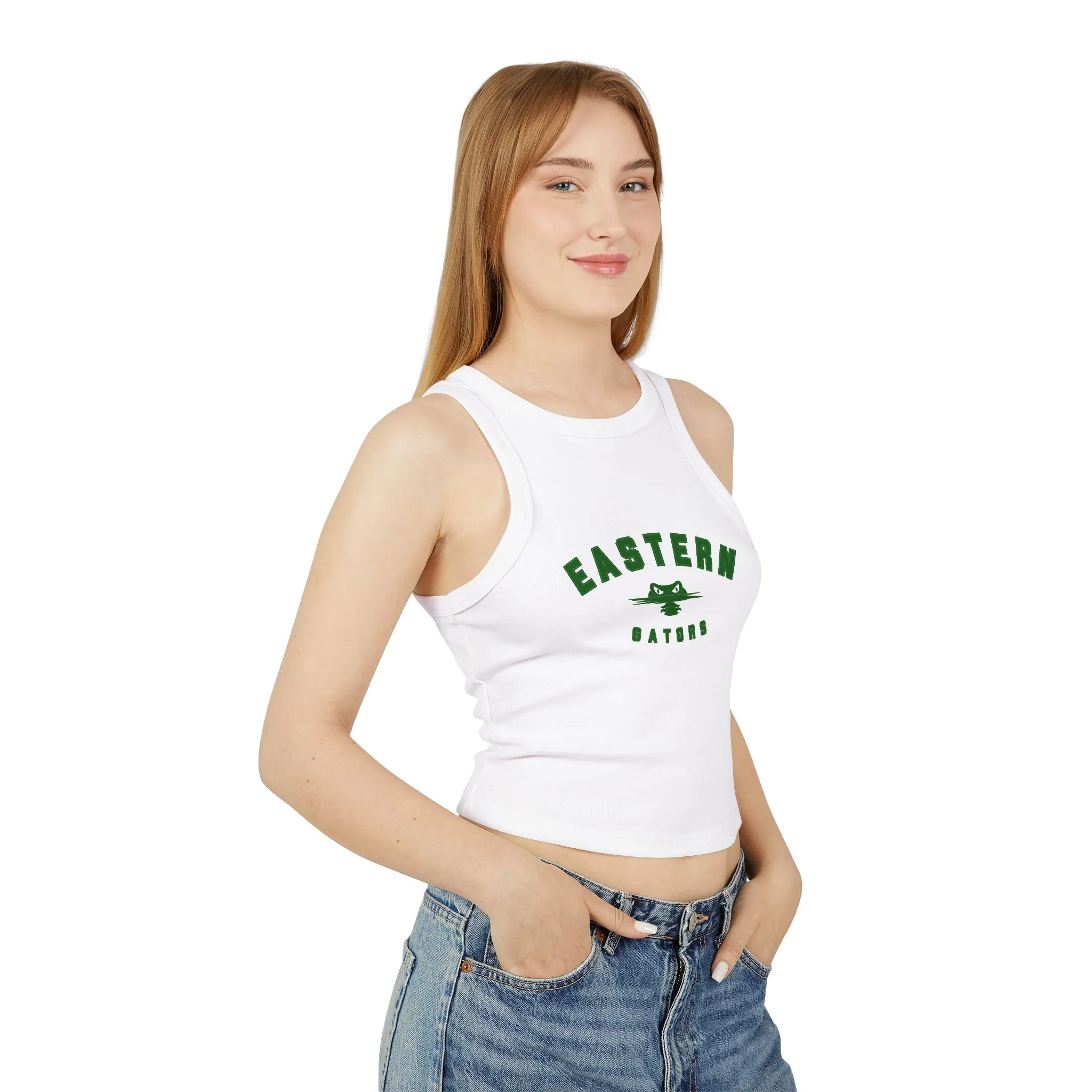 EMS Gators Women's Micro Rib Racer Tank Top