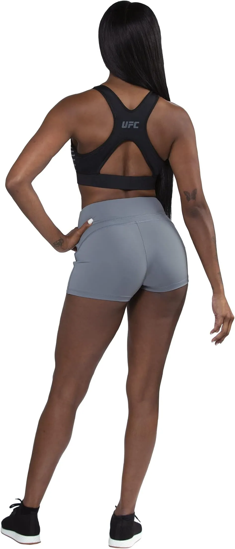 Essential UFC Sports Bra, Black