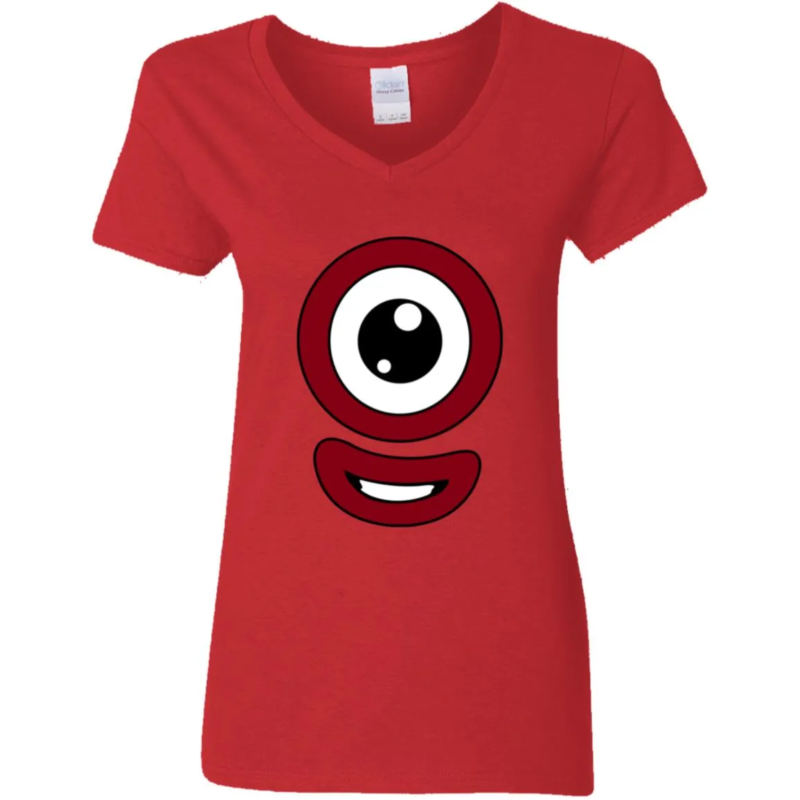 ETT230324001-4 Numberblocks Costume Halloween, Number Blocks Characters, Kids Halloween Shirt, Numberblocks Family Shirts B-20092201 G500VL Ladies' 5.3 oz. V-Neck T-Shirt