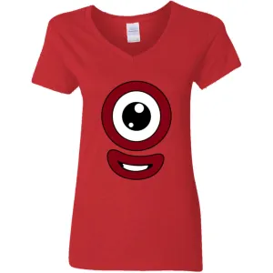 ETT230324001-4 Numberblocks Costume Halloween, Number Blocks Characters, Kids Halloween Shirt, Numberblocks Family Shirts B-20092201 G500VL Ladies' 5.3 oz. V-Neck T-Shirt