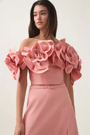Etta Taffeta Top