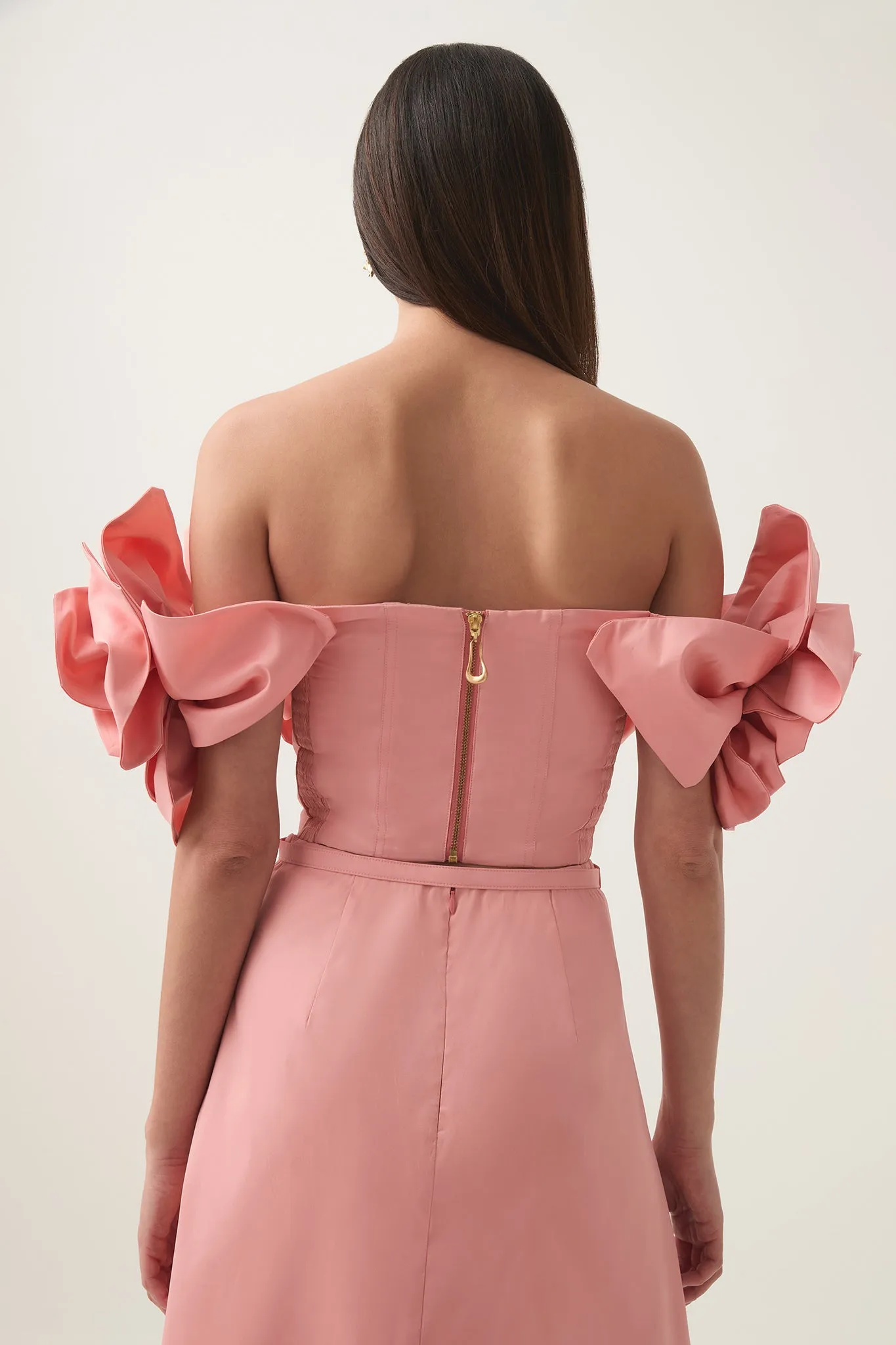 Etta Taffeta Top