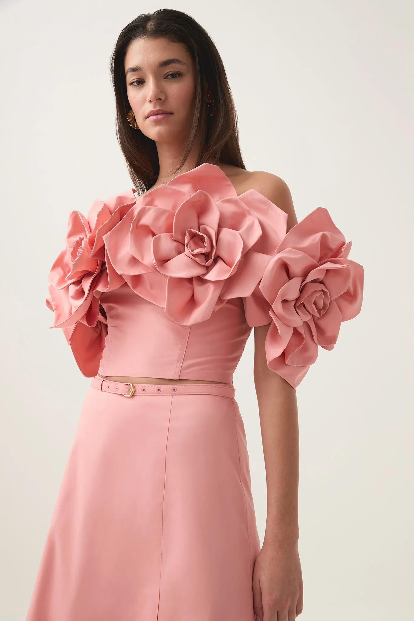 Etta Taffeta Top
