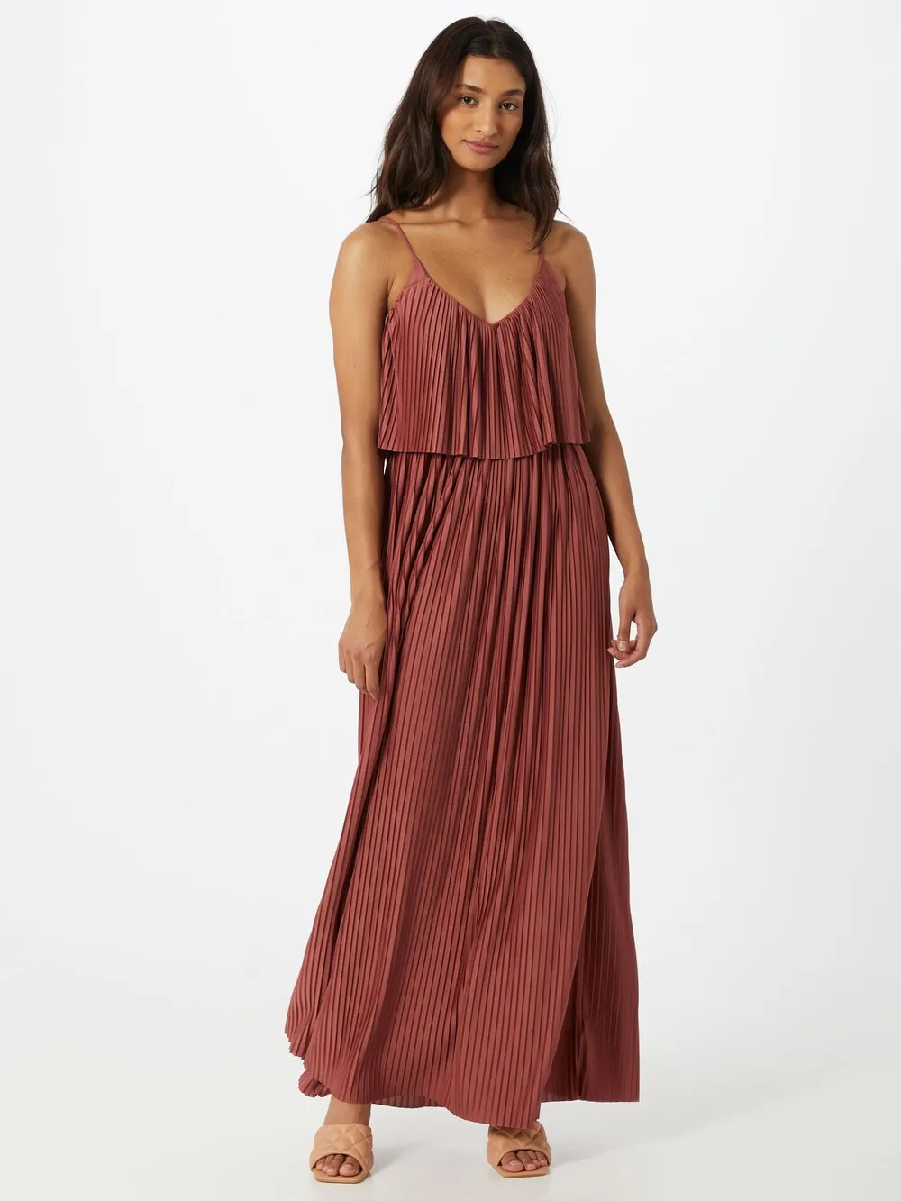 Evening dress About You Nadia, chestnut
