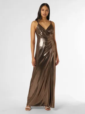 Evening dress Marie Lund, brown
