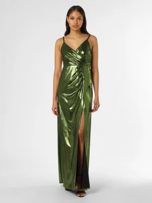 Evening dress Marie Lund, grass green