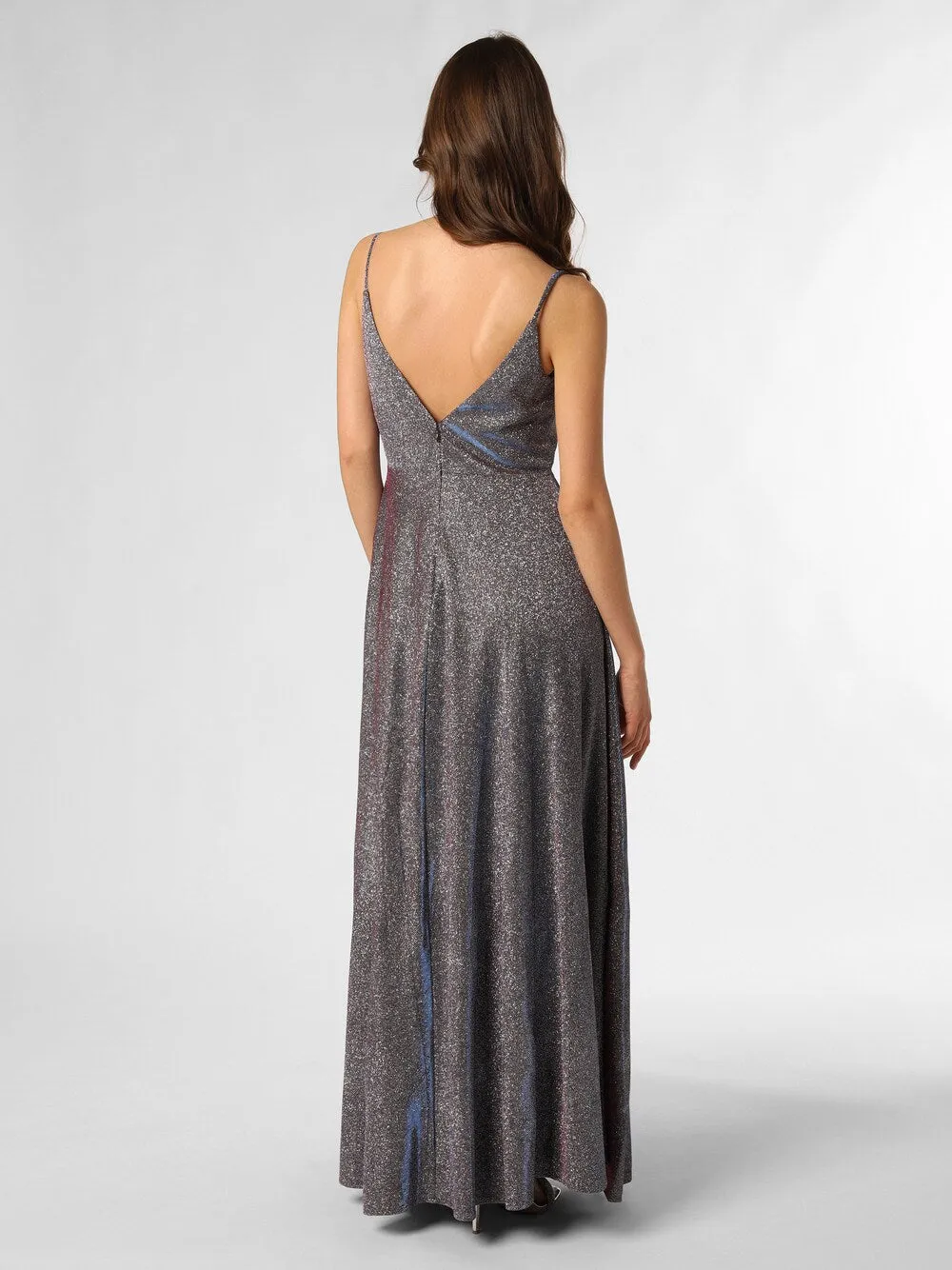 Evening dress Marie Lund, silver