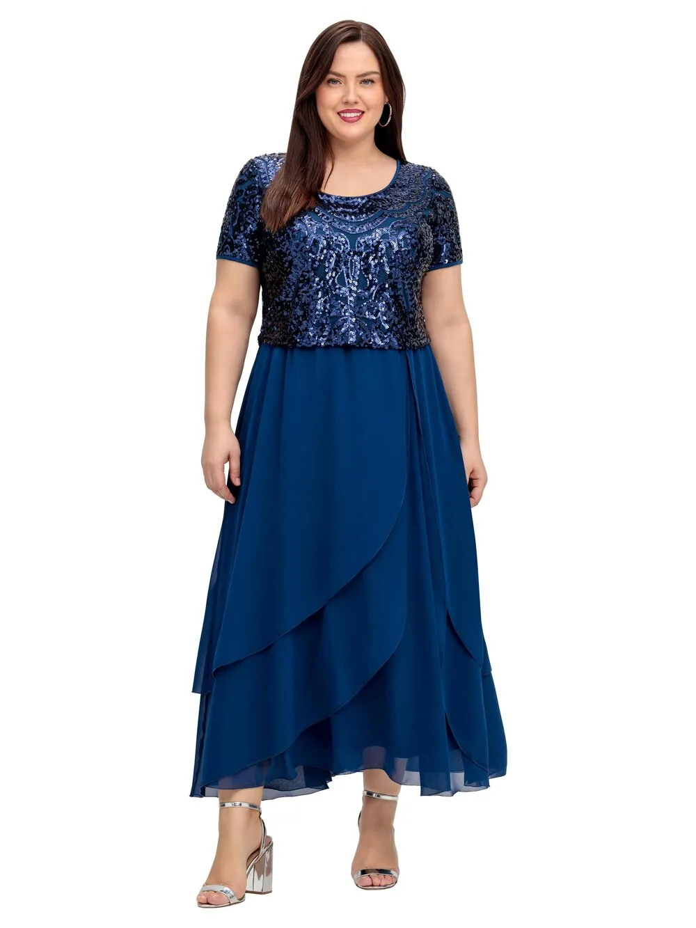 Evening dress SHEEGO, blue