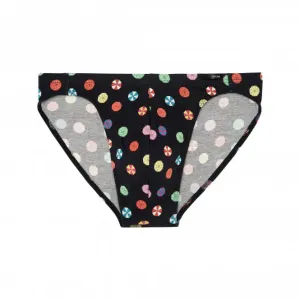 Fabian Parasols Print Micro Brief, Black/multi