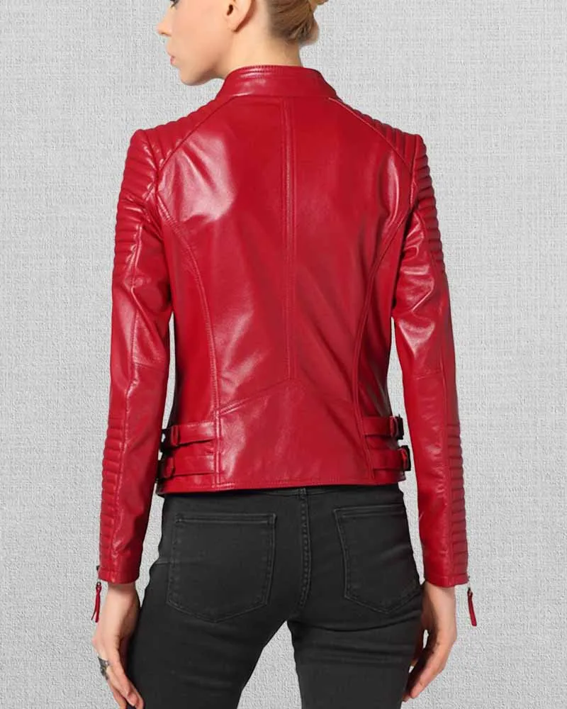 Fiery Freaky Millie Leather Jacket