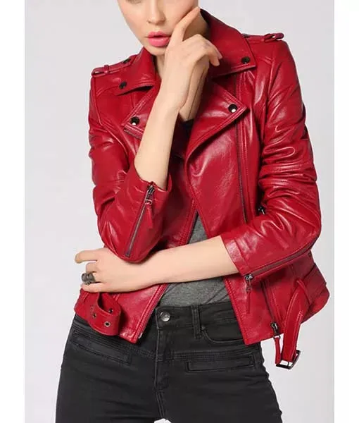 Fiery Freaky Millie Leather Jacket