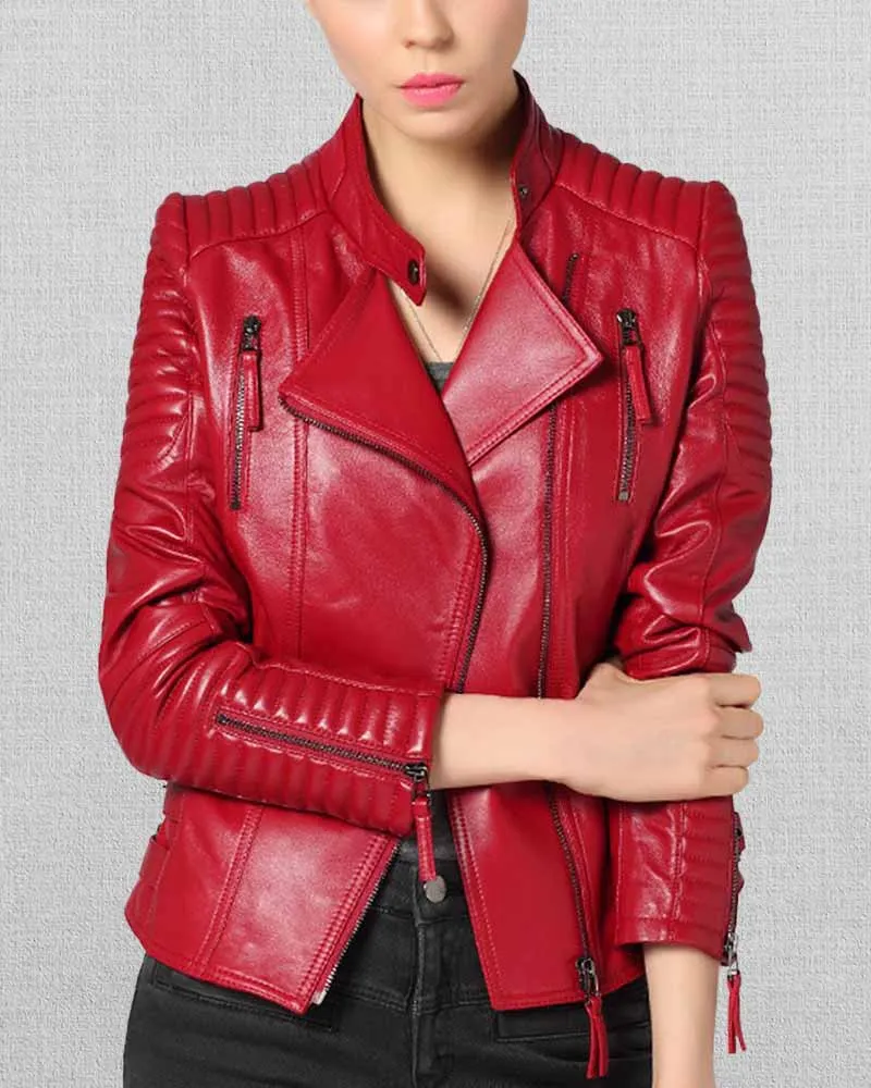 Fiery Freaky Millie Leather Jacket