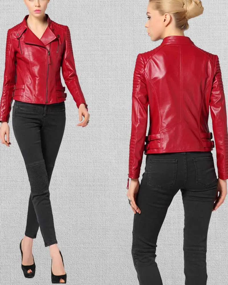 Fiery Freaky Millie Leather Jacket