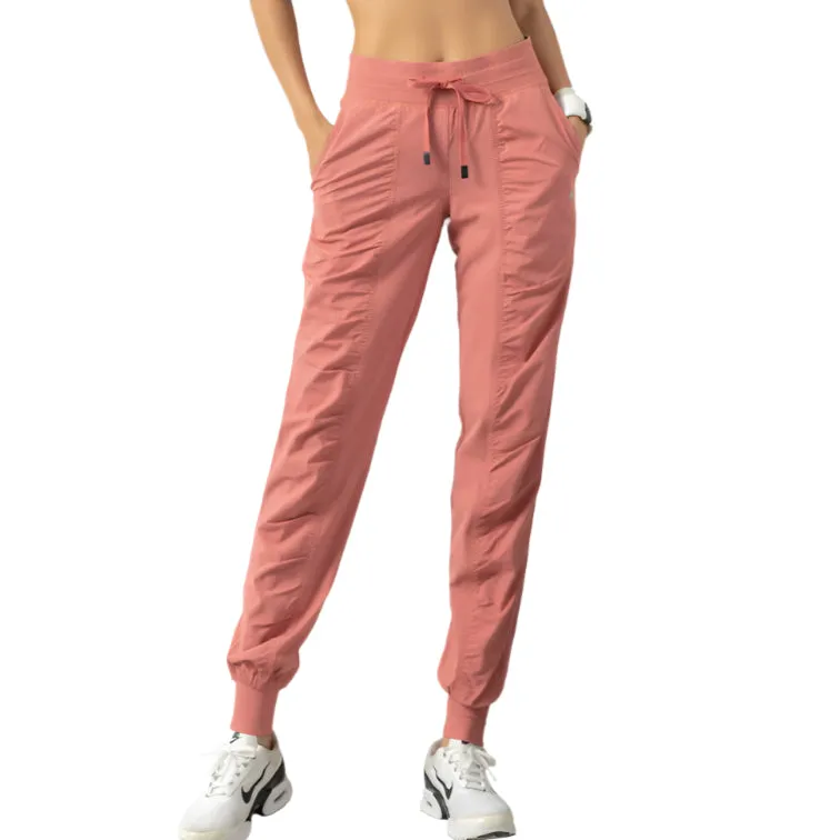 Flex Women's Jogger Pants - Breathable & Slimming Activewear