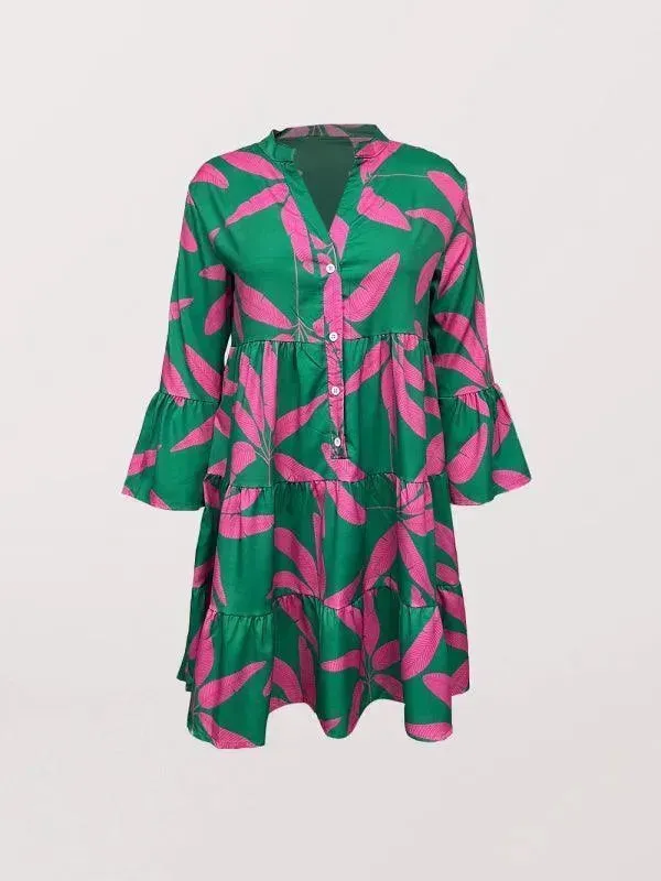 Floral Loose Babydoll Dress