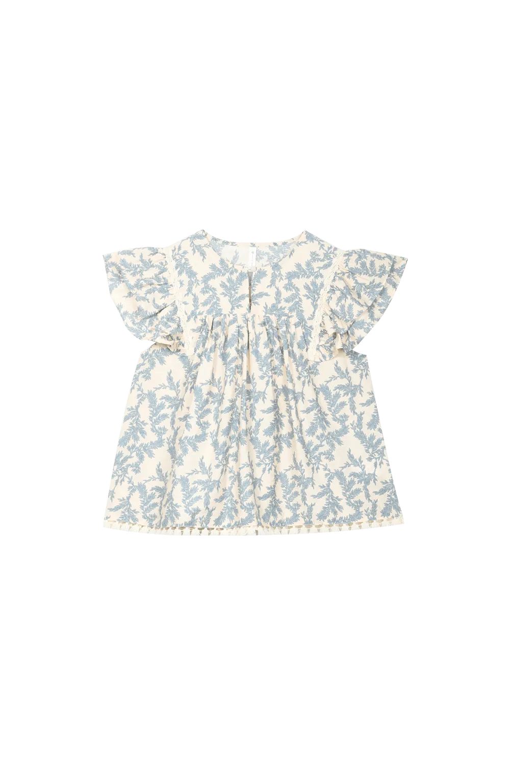 Floral Puff Sleeve Blouse for Women