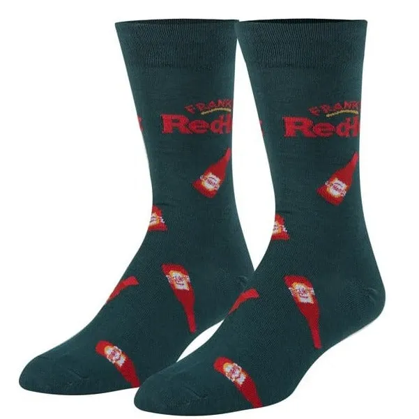 Frank's Red Hot Bottles Men's Crew Socks