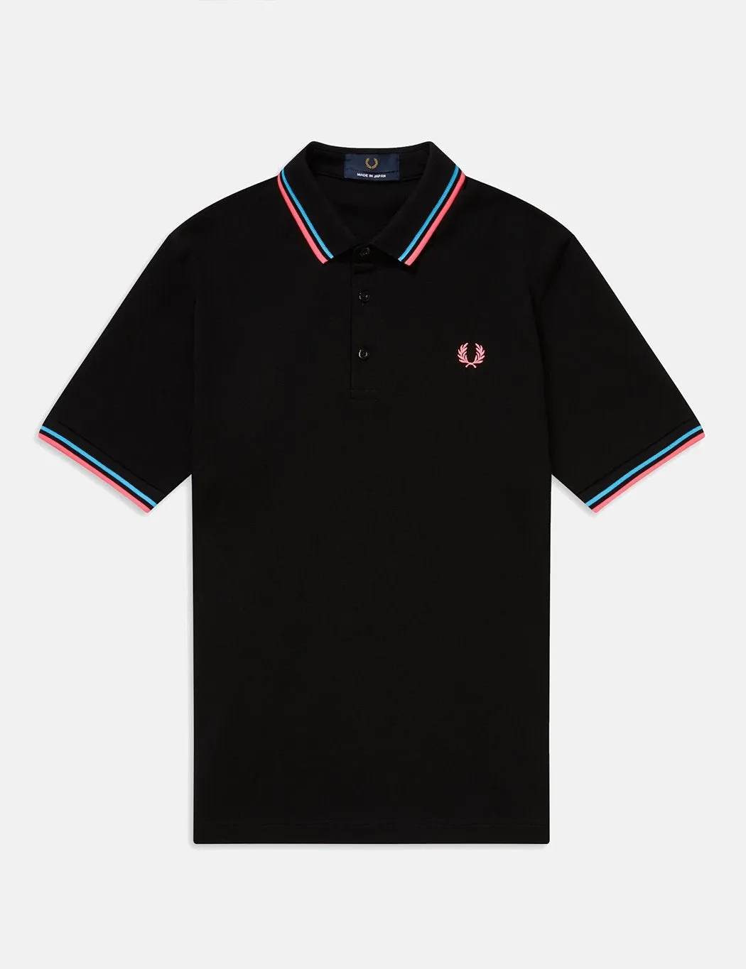 Fred Perry Made in Japan Polo Shirt - Black