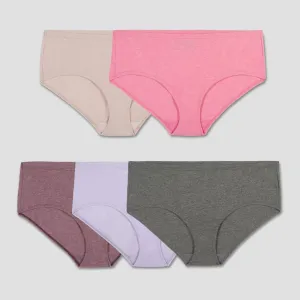 Fruit Of The Loom Women's beyondsoft Hipsters 5-Pack Colors May Vary 2X