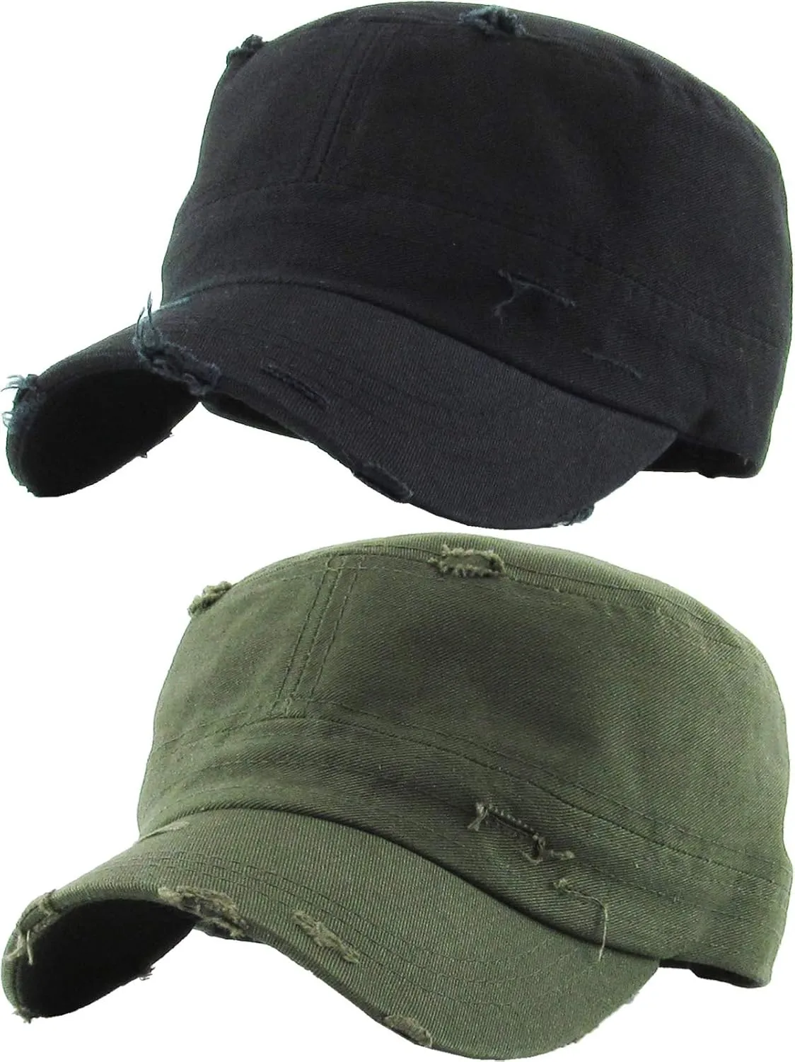 Funky Junque Vintage Military Style Cadet Hat
