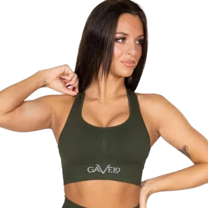 Gavelo Seamless Booster Sports Bra - Forest Green