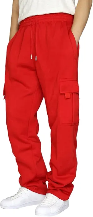 GIERIDUC Cargo Pants for Men 2024 Relaxed Fit Lightweight Hiking Pants Men Extra Tall Athletic Pants Fleece Lined Work Pants