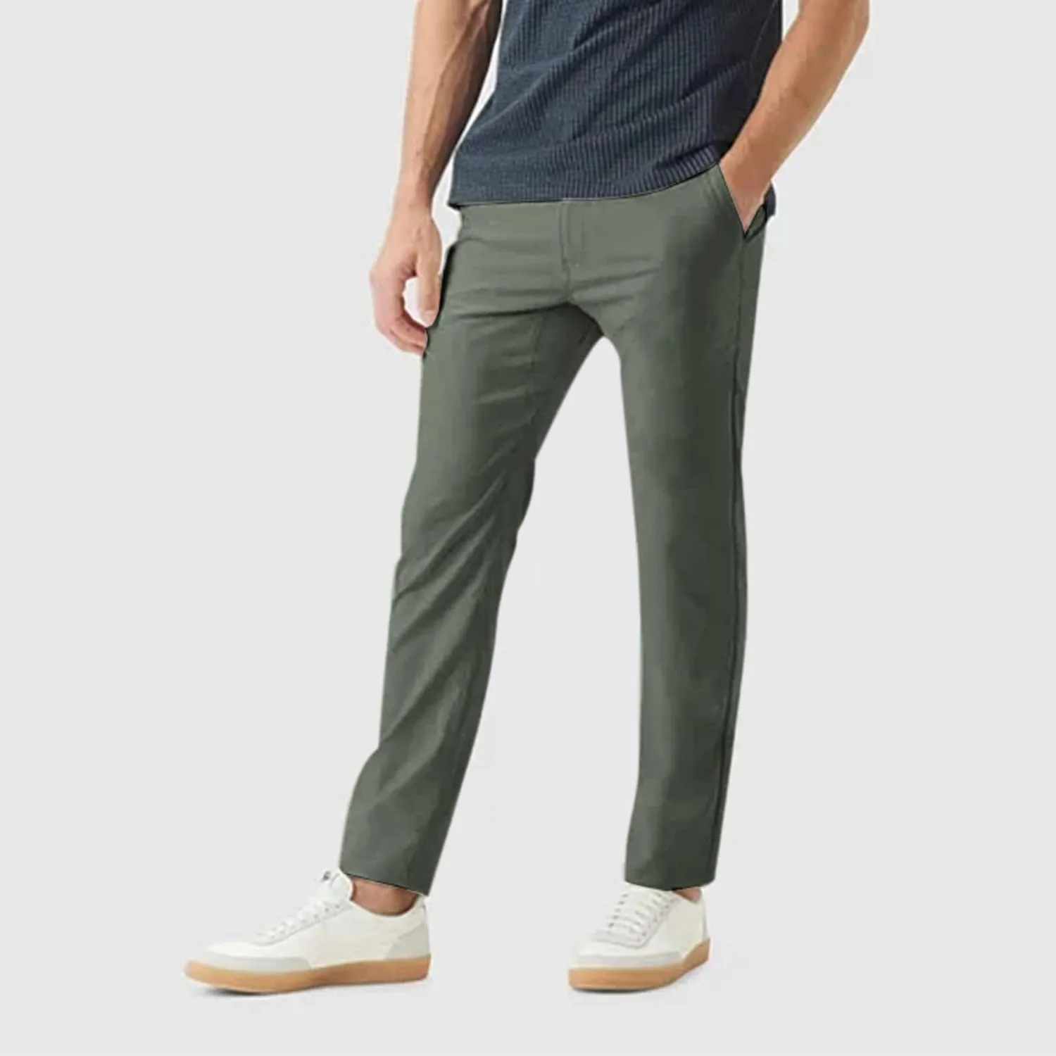 GIERIDUC Cargo Pants for Men Casual Pants Athletic Hiking Jogger Sweatpants Lightweight Drawstring Work Trousers with Pockets