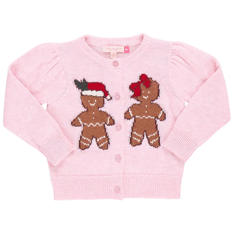 Girls Constance Sweater - Gingerbread