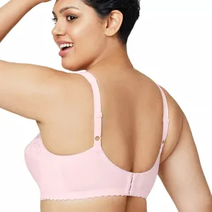 Glamorise Magic  Lift Cotton Blend Wireless Bra 1001 Glamorise lilac