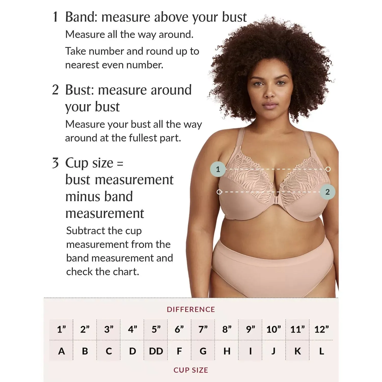 Glamorise Magic  Lift Cotton Blend Wireless Bra 1001 Glamorise lilac