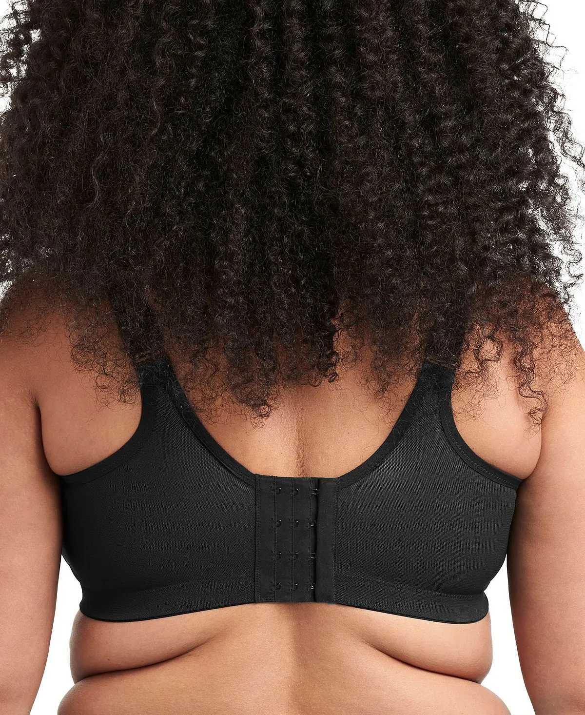 Goddess Celeste Plus Size Soft Cup Bra, Black
