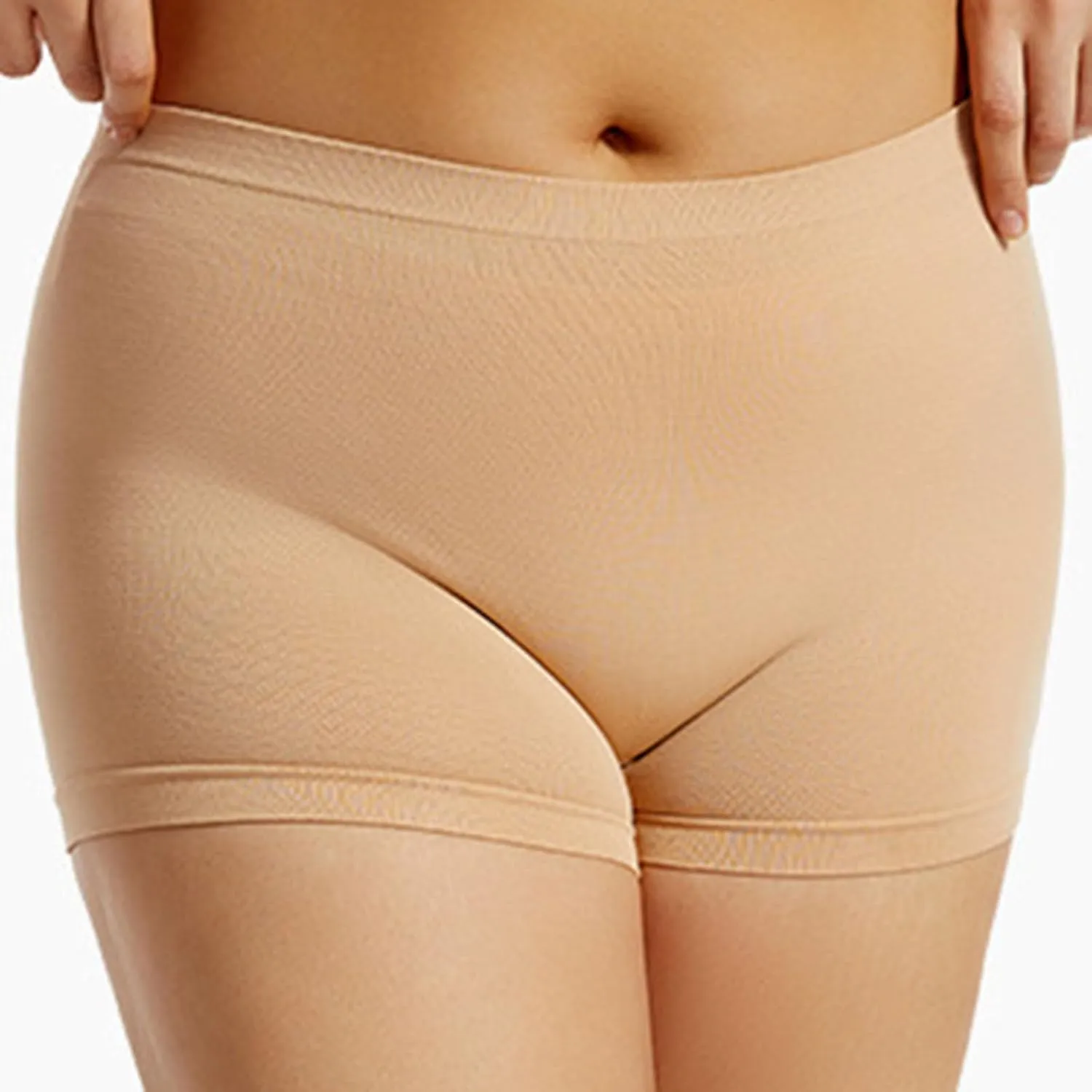 GOKKILRW Womens Boyshort Underwear Full Coverage Seamless Cotton Boy Short Panties Soft Stretch Boxer Briefs Sleep Shorts
