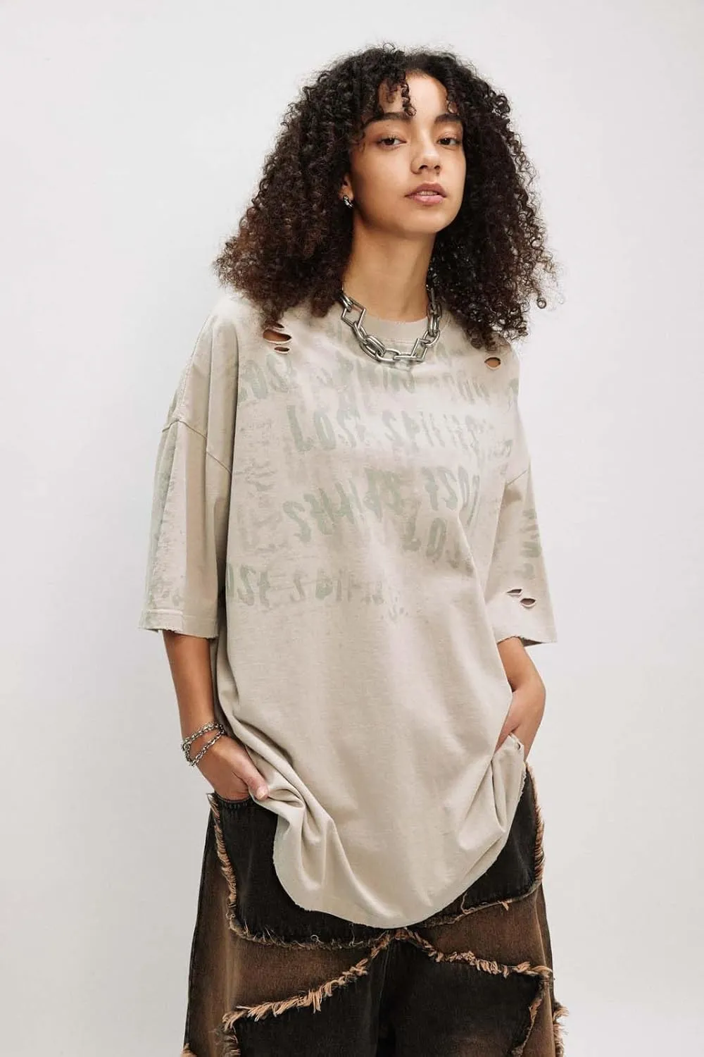 Graphic Tees Oversized Tshirts for Men Streetwear Baggy Shirts