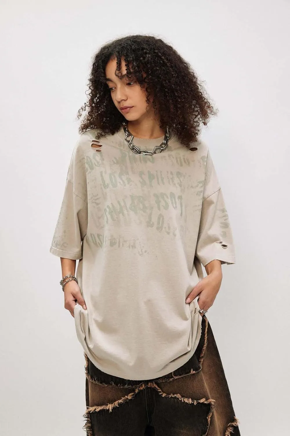 Graphic Tees Oversized Tshirts for Men Streetwear Baggy Shirts