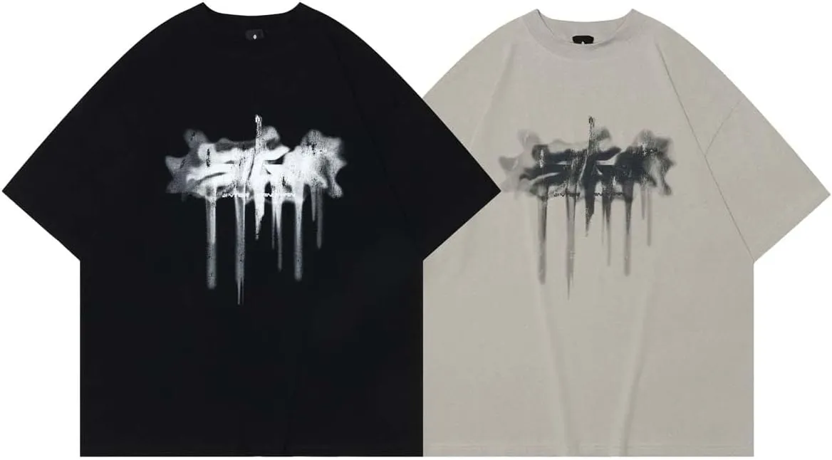 Graphic Tees Oversized Tshirts for Men Streetwear Baggy Shirts