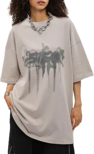 Graphic Tees Oversized Tshirts for Men Streetwear Baggy Shirts