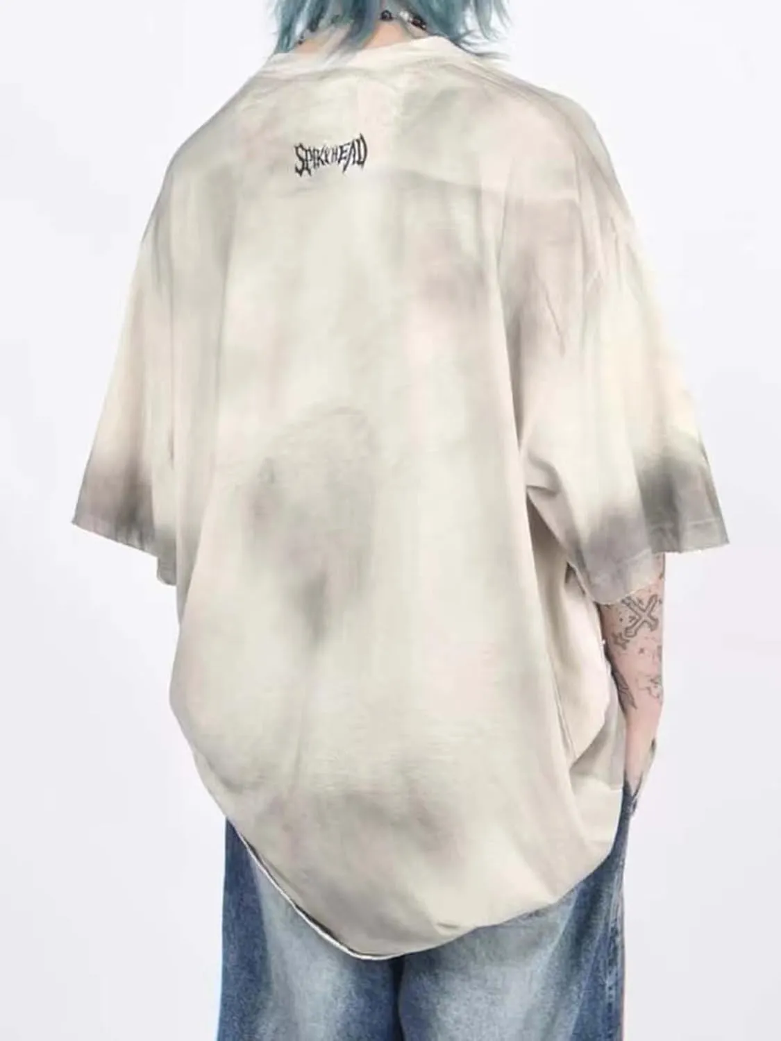Graphic Tees Oversized Tshirts for Men Streetwear Baggy Shirts