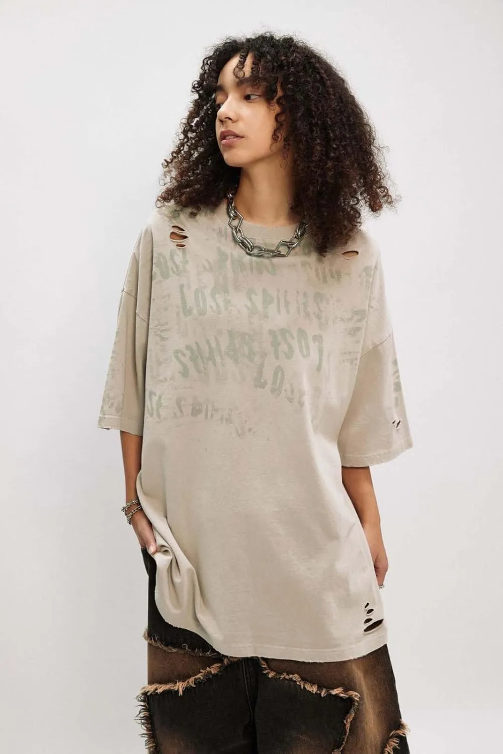 Graphic Tees Oversized Tshirts for Men Streetwear Baggy Shirts