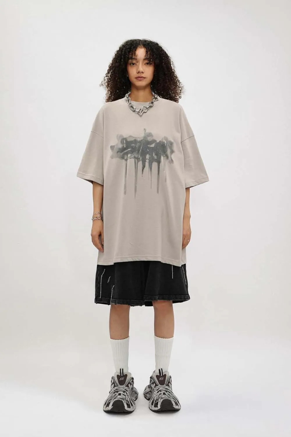 Graphic Tees Oversized Tshirts for Men Streetwear Baggy Shirts