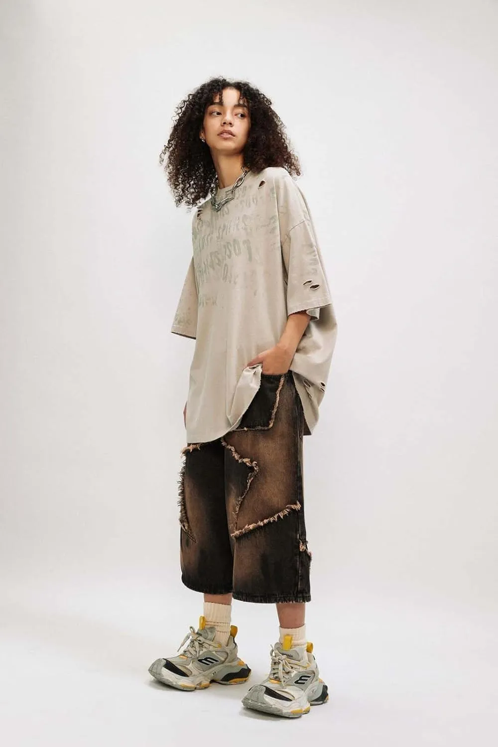 Graphic Tees Oversized Tshirts for Men Streetwear Baggy Shirts