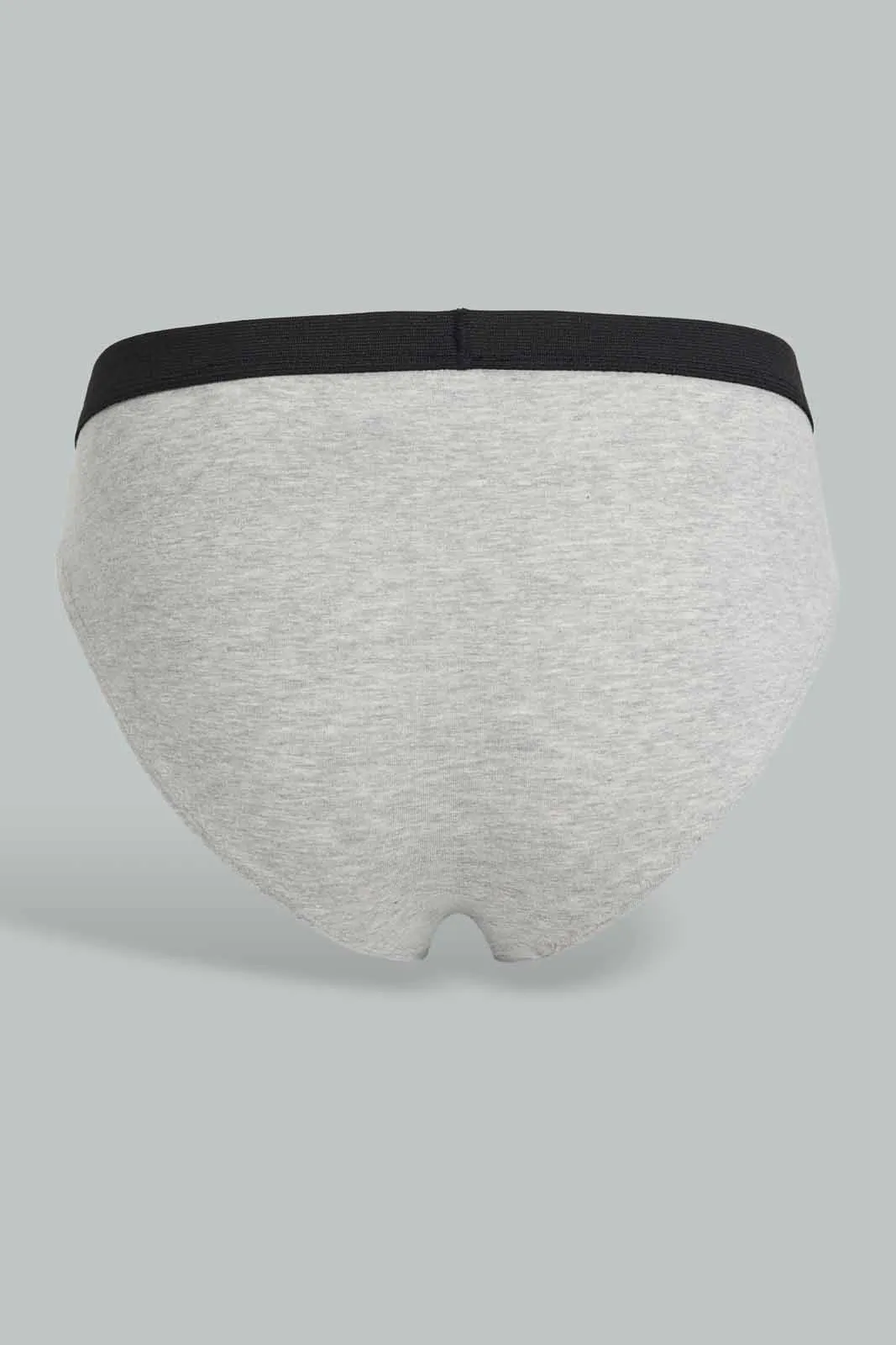 Grey Brief For Men (Pack of 2)