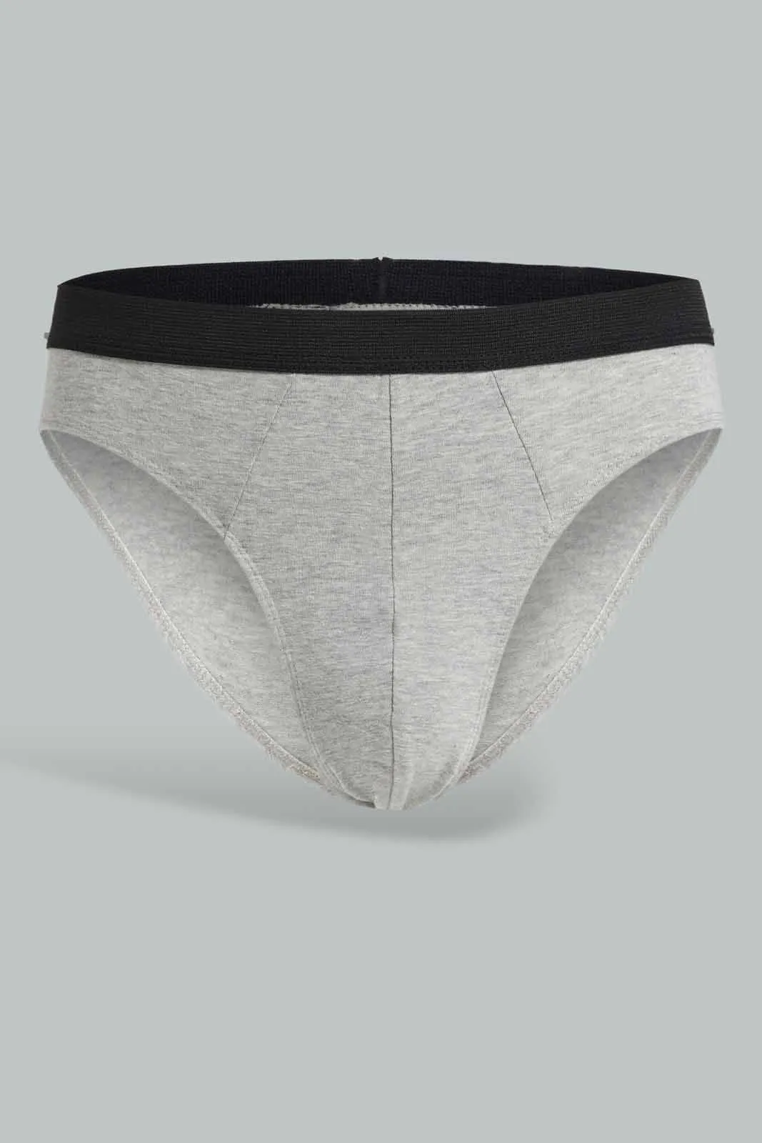 Grey Brief For Men (Pack of 2)