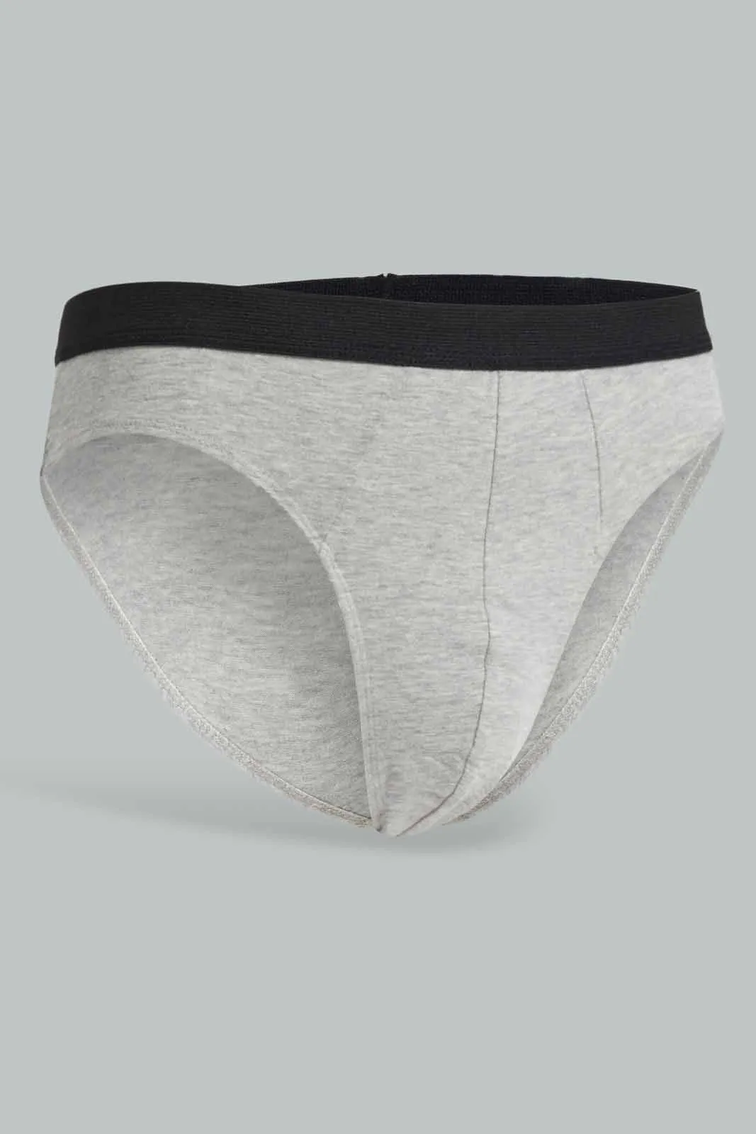Grey Brief For Men (Pack of 2)