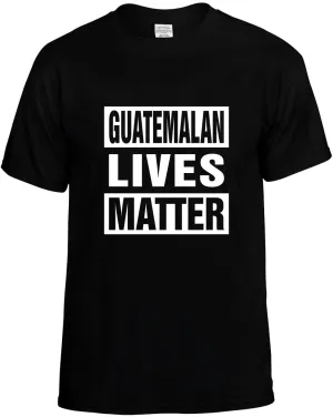 Guatemalan Lives Matter Unisex T-Shirt Novelty Graphic Tee Shirt