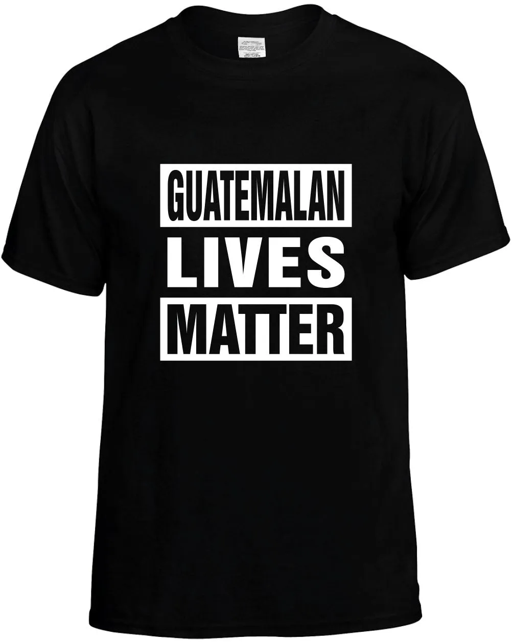 Guatemalan Lives Matter Unisex T-Shirt Novelty Graphic Tee Shirt