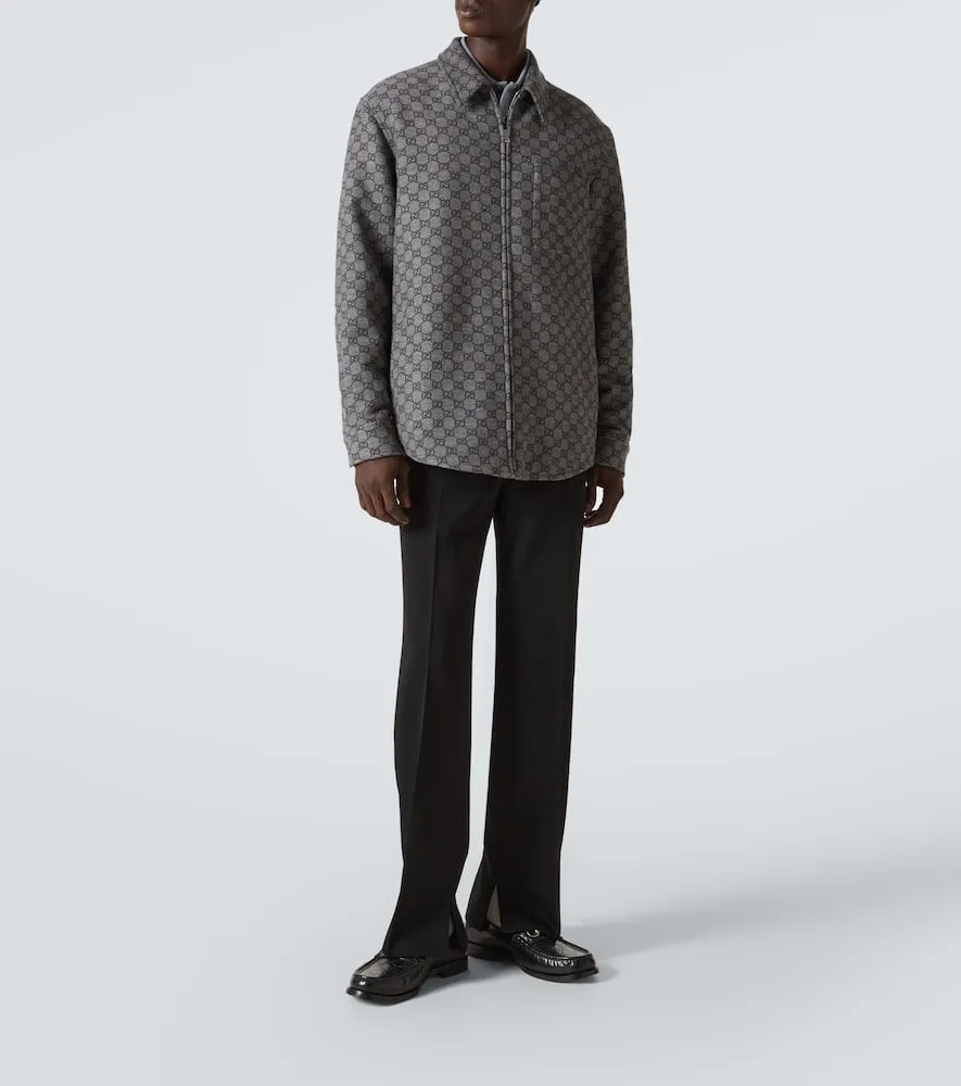 Gucci GG flannel overshirt