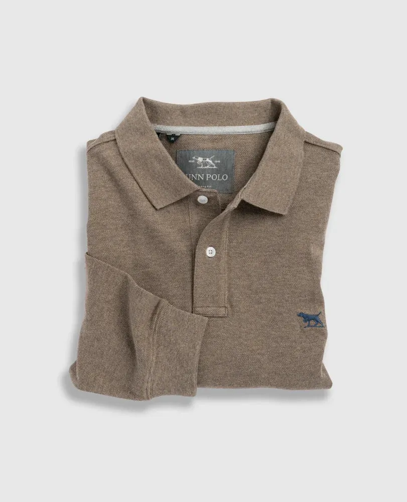 Gunn L/S Polo - Latte
