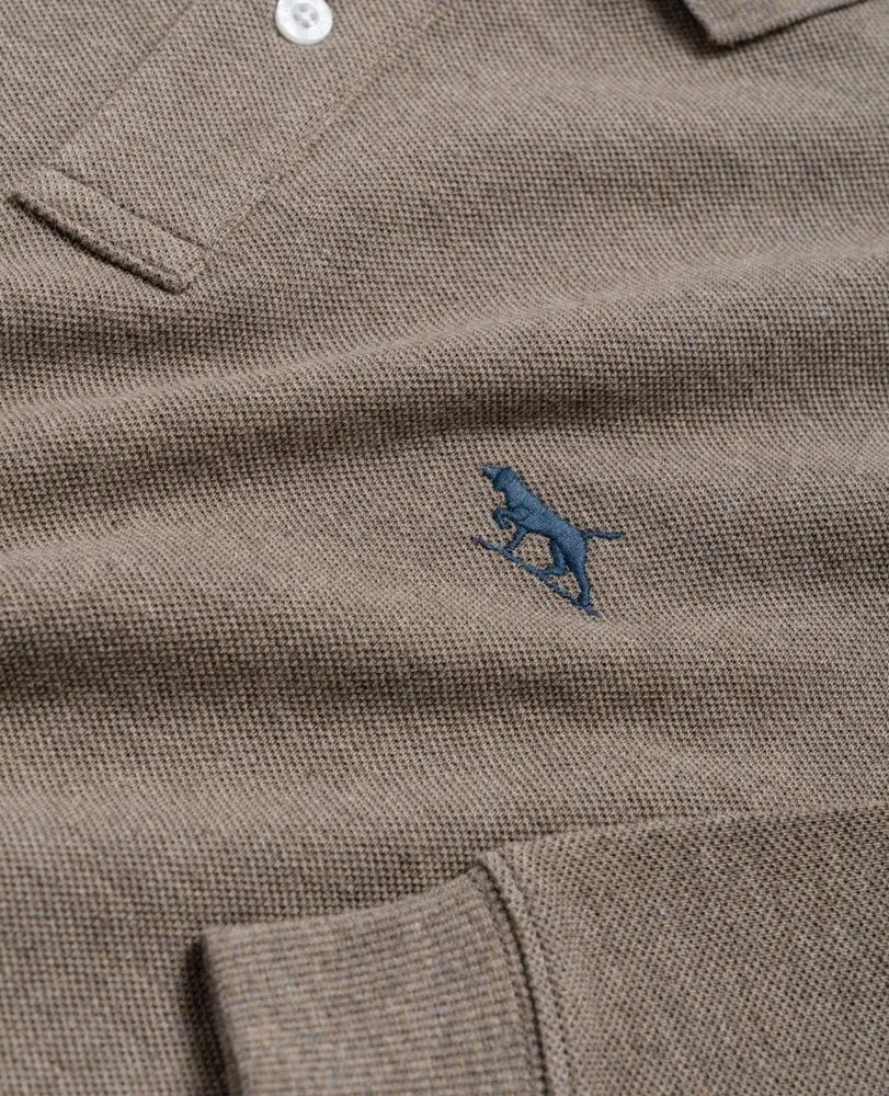 Gunn L/S Polo - Latte